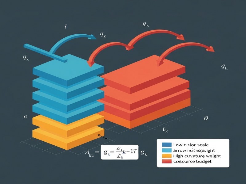 Illustration of Curvature‑Weighted Capacity Allocation